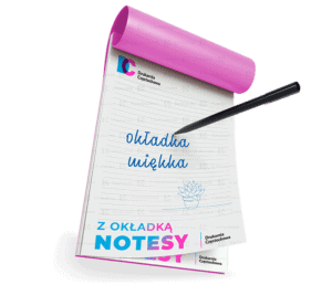 Notesy klejone z okładką reklamowe firmowe upominek reklamowy druk notesów format A6, A5, A4, DL, tania Drukarnia Częstochowa
