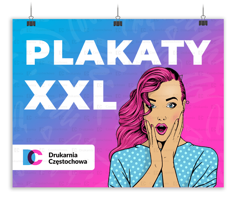 Plakaty XXL wielkoformatowe druk plakatów tania Drukarnia Częstochowa
