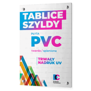 Tablica szyld PVC spieniona druk UV - Drukarnia-Czestochowa