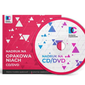 Płyty cd dvd z własnym nadrukiem pojemne Drukarnia Częstochowa