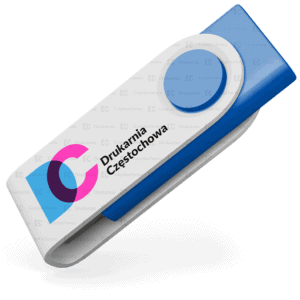 Pamięć usb karta pamięci pendrive z logo nadruk grawer Drukarnia Czestochowa